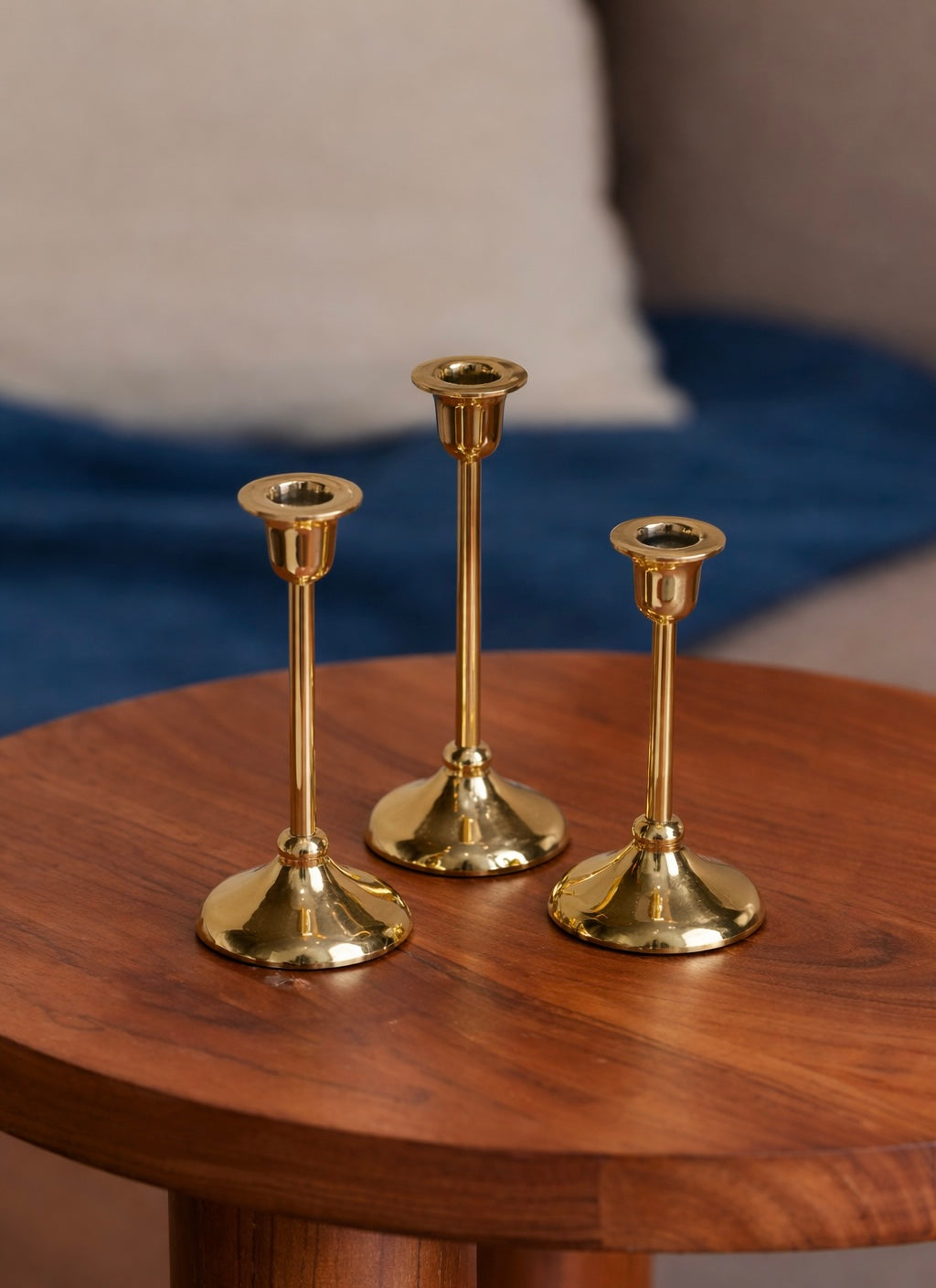 Bano Brass Candle Stand